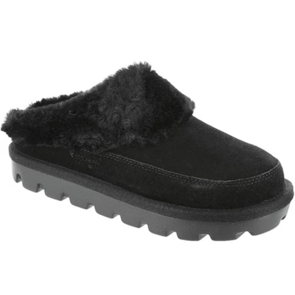 Koolaburra by UGG Tizzey Clogs Black Womens Suede Slip On Shoes Size 10  NWT